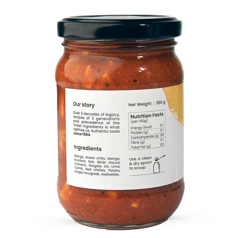 Mixed Vegetable Pickle view 3