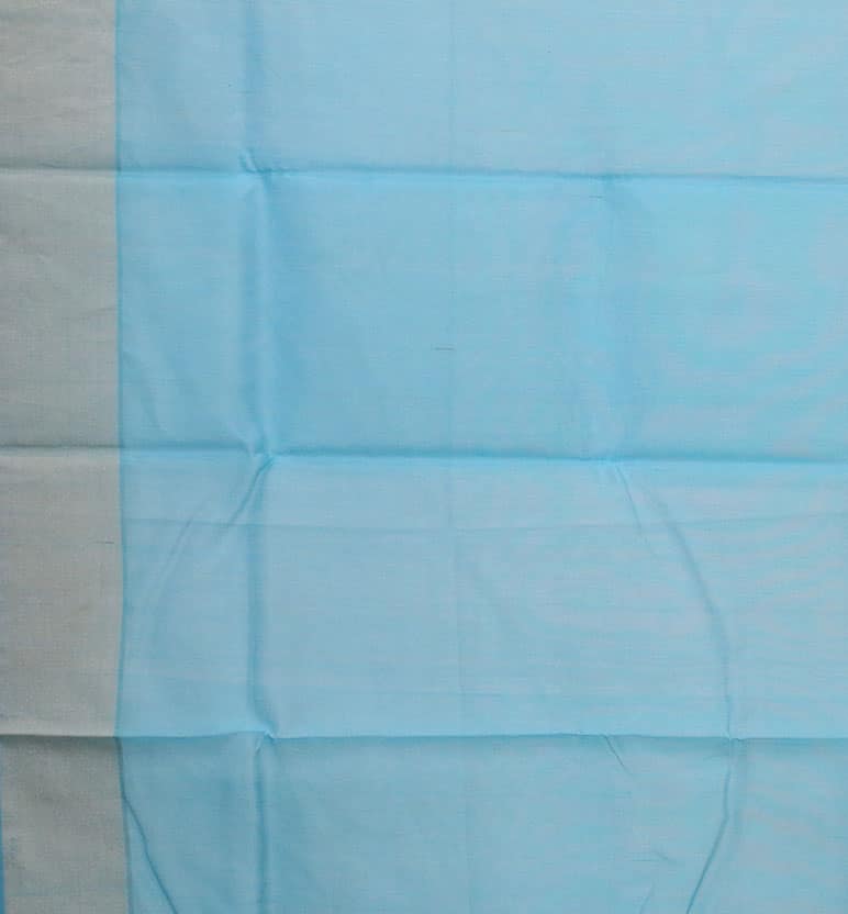 Handloom Chanderi Silk By Mercerized Cotton Saree view 4