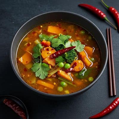 Veg Dragon Soup