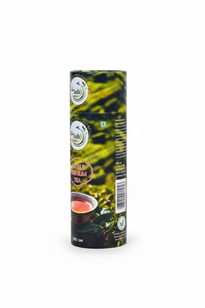 SUDHJI Premium Tea, Blended with 5 unique types of leaves from Upper Assam and enriched with Orthodox Tea leaves- 500g view 7