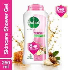 DETTOL LONG LASTING MOISTURE BODY WASH 250ML