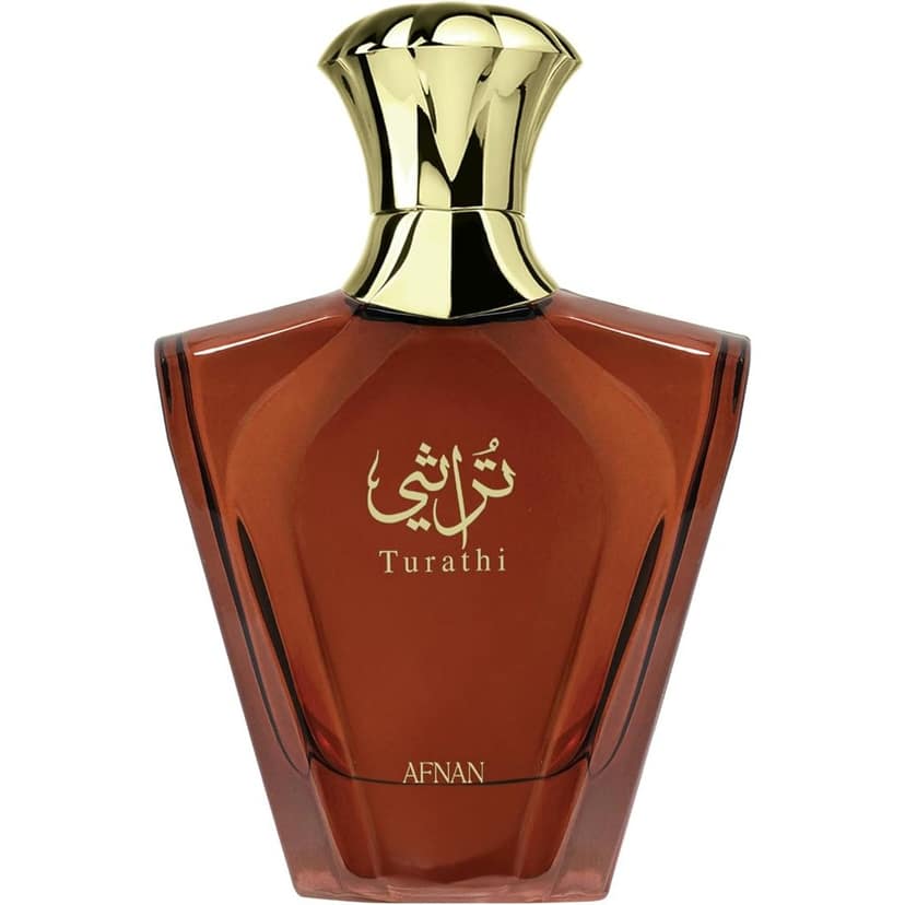 Afnan Turathi Brown Eau De Parfum 90ml for Men – Warm, Woody & Long-Lasting Luxury Fragrance view 4