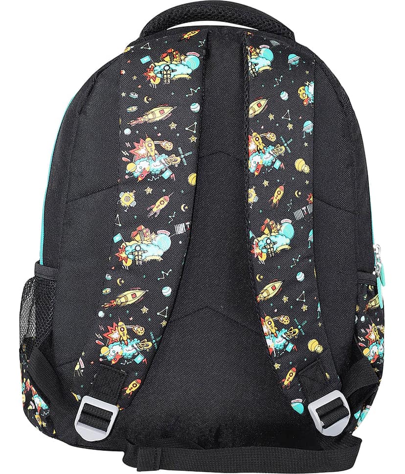 Smily kiddos 10 Ltrs Black Polyester College Bag view 2