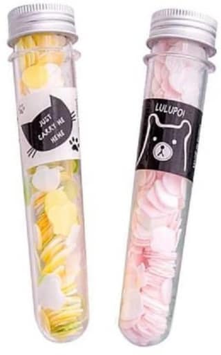 Elecsera Soft Paper Soap For Clean Bath At Travel In Attractive Design Tube Shape Bottle (2 x 20 g)