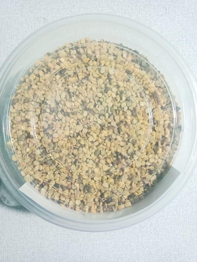 Fried Mung Dal view 2