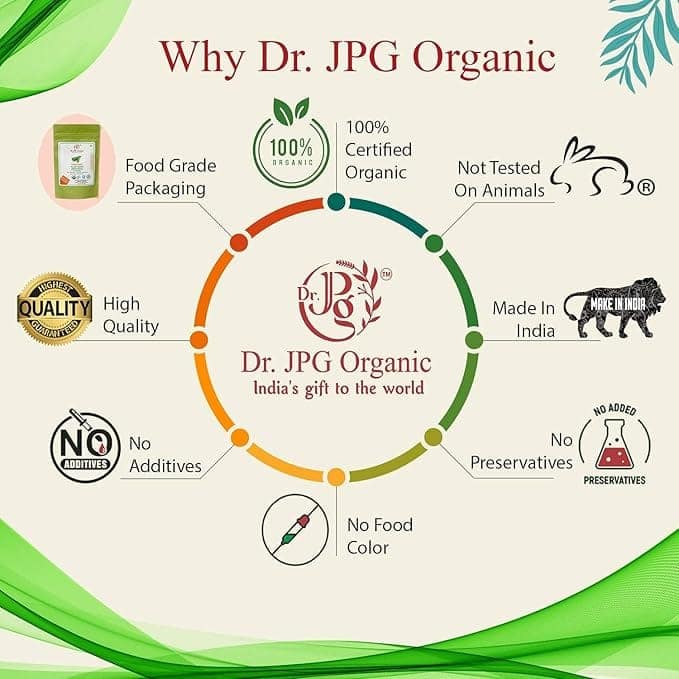 Dr. JPG Organic Herbals Corn Flakes 300g / INDIA ORGANIC certified (Pack of 1) view 3