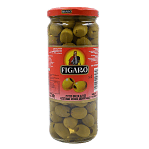 Figaro Olives - Green, Pitted, 420 g