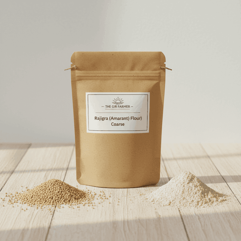 Organic Rajgira Flour Gluten-Free Amaranth Atta | The Gir Farmer view 3