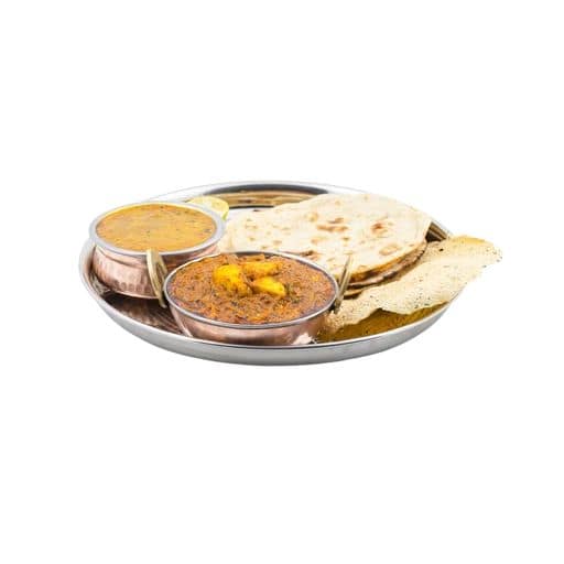 Dal Fry Plus 3 Butter Roti Plus Salad