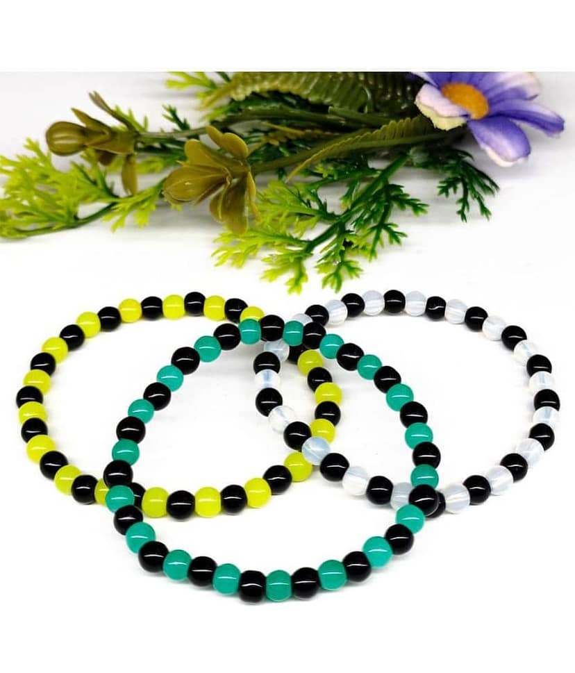 DAIVYA WELLNESS - Multicolor Bracelet ( Pack of 3 ) view 2