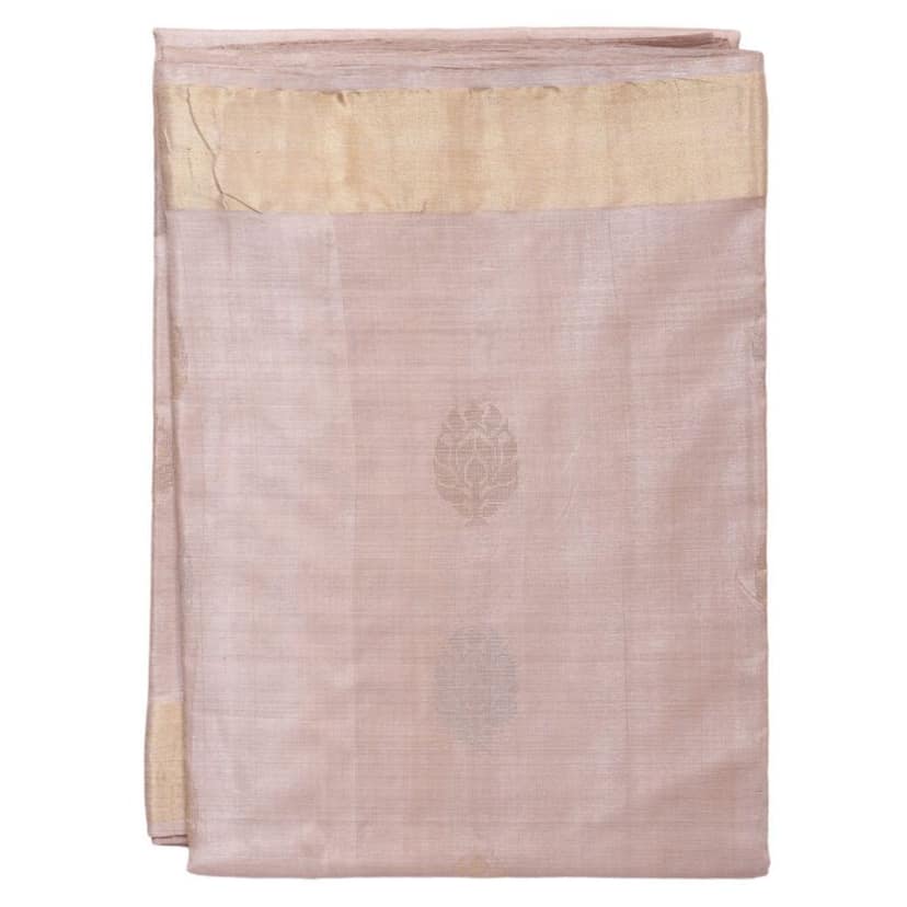 HANDLOOM KOSA SAREE WITH BLOUSE (SKU - 1ST103081220 SAREE- 148) view 4