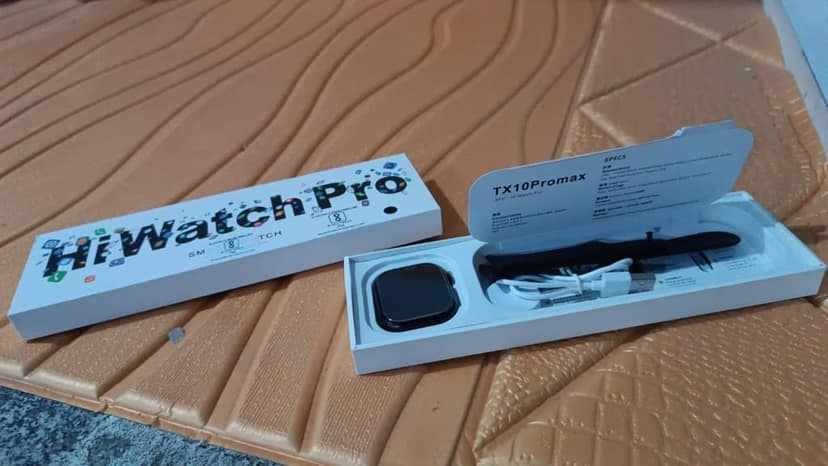 TX10 Pro Max Large Display Wireless Charging Smartwatch (1 Pc) view 9