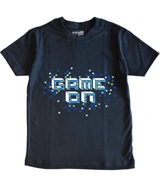 ETCHED DESIGN Pack of 2 Boys Cotton Polo T-Shirt ( Navy Blue )