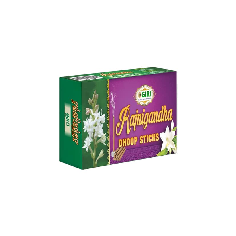 Giri Dhoop Sticks | Sambrani Incense | Dhoop Batti | Dhup Agarbatti for Pooja Rajnigandha