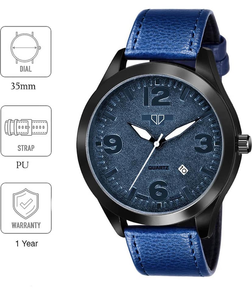 Walrus WWM-CM-030302 Leather Analog Men's Watch
