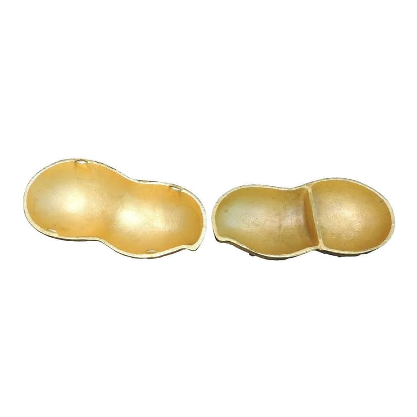Aluminium Decorative Peanut Shape Dry Fruit Box No. 4 (ATMAS067 C) view 2