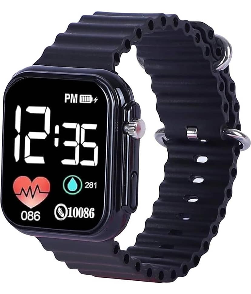 Viser Black Dial Digital Boys Watch ( Pack of 1 )