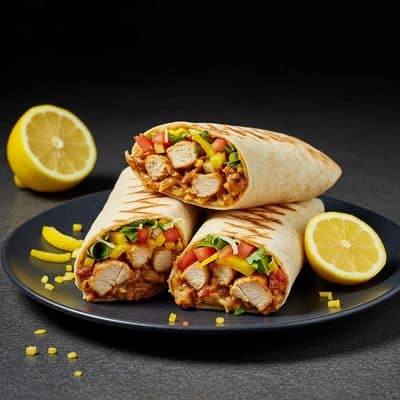 Lemon Chicken Shawarma