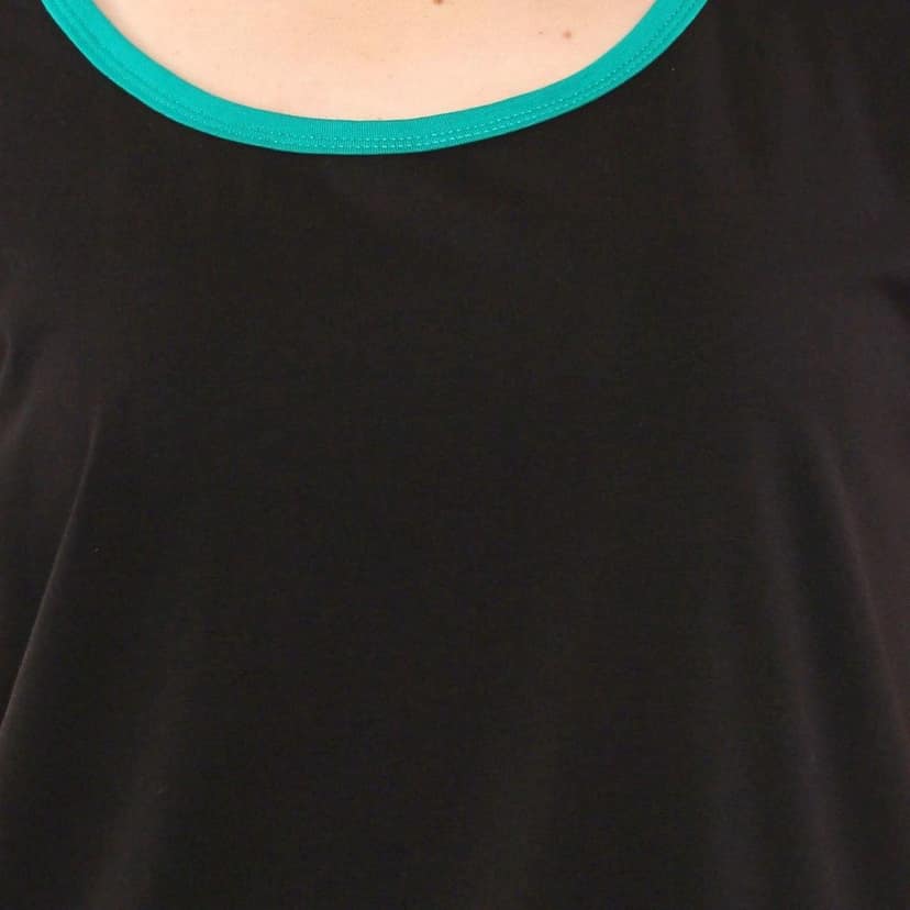 Sillyboom Maternity Parathe Wali Galli Se Tunic Tops for Pregnant Women T-Shirt (Black, XX-Large) view 4