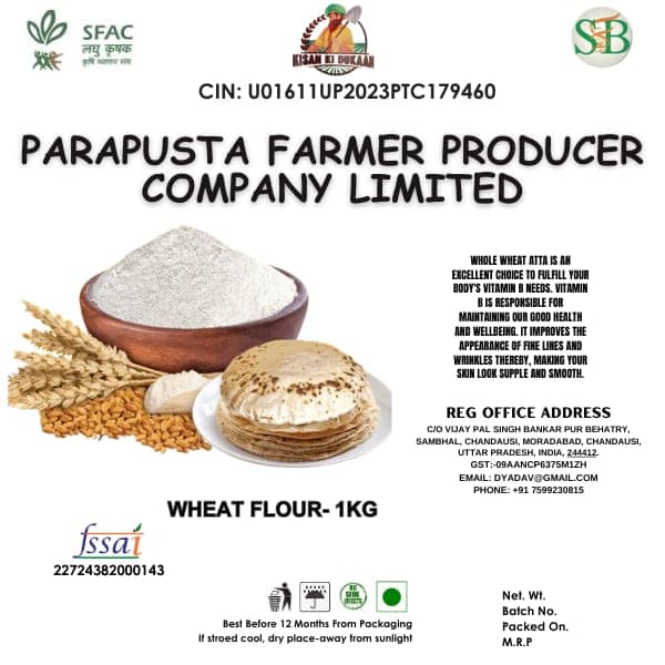 Wheat Flour-1kg and Basmati Rice-1kg view 5