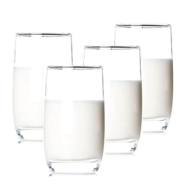 Steamless Plaza Clear Glass | 280 ML | Elegant Drinking Glass for Water, Wine, Juice, Beer, Cocktails and Mixed Drinks |