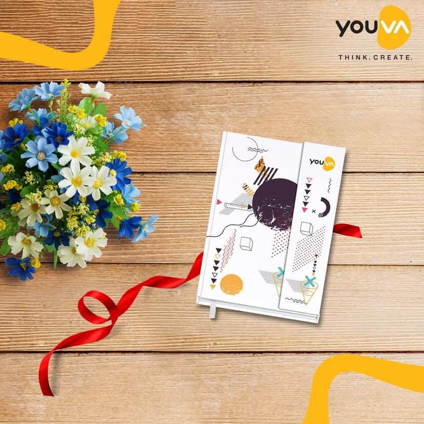 Navneet Youva | Case Bound Office Note Book Journal with Magnetic Cover, Easy to Carry | Note Down Your Important Information | A5 Size - 14.8 cm x 21 cm | Single Line | 192 Pages (Color and design may vary) view 6