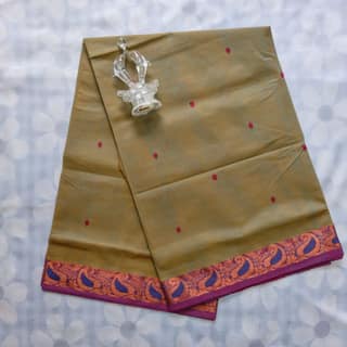 Pure Cotton Saree with Blouse