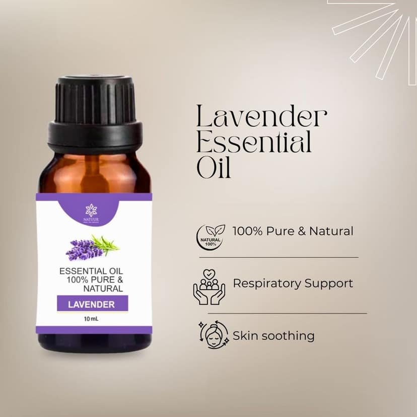 CALM | Lavender Essential Oil | Steam Distilled | Pure Relax | Serene | Sleep view 4