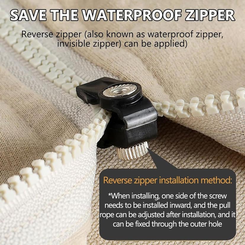Portable Universal Detachable Zipper Slider (1 Pc / Big) view 7