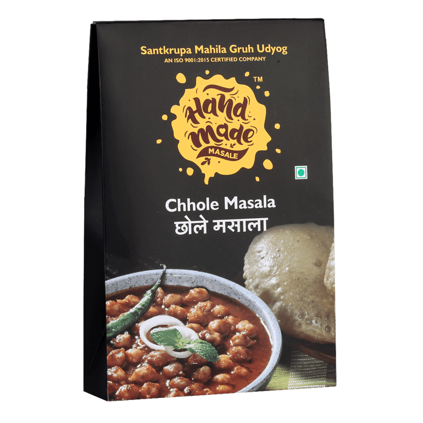 Handmade Masale Chole Masala - 100% Natural & Authentic Indian Spices view 3