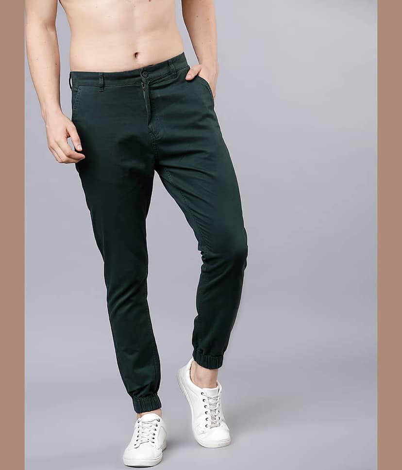 Highlander Slim Men's Joggers - Olive ( Pack of 1 )