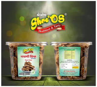 Shreos Ragi Chips - Gluten Free, Healthy & Tasty (200 gm)