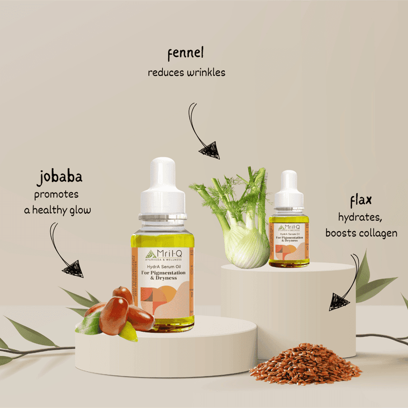 MrilQ Hydra Oil Serum | 12 hours Hydration & Glow | Daily Use | Normal, Dry, Combination & Matured skin view 4