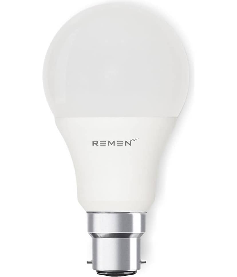 Remen Led Lites - 7W Cool Day Light LED Bulb ( Pack of 8 )