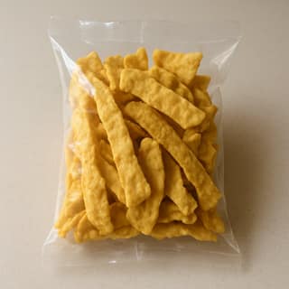 Vimla Bazaar's fafda - traditional indian snack
