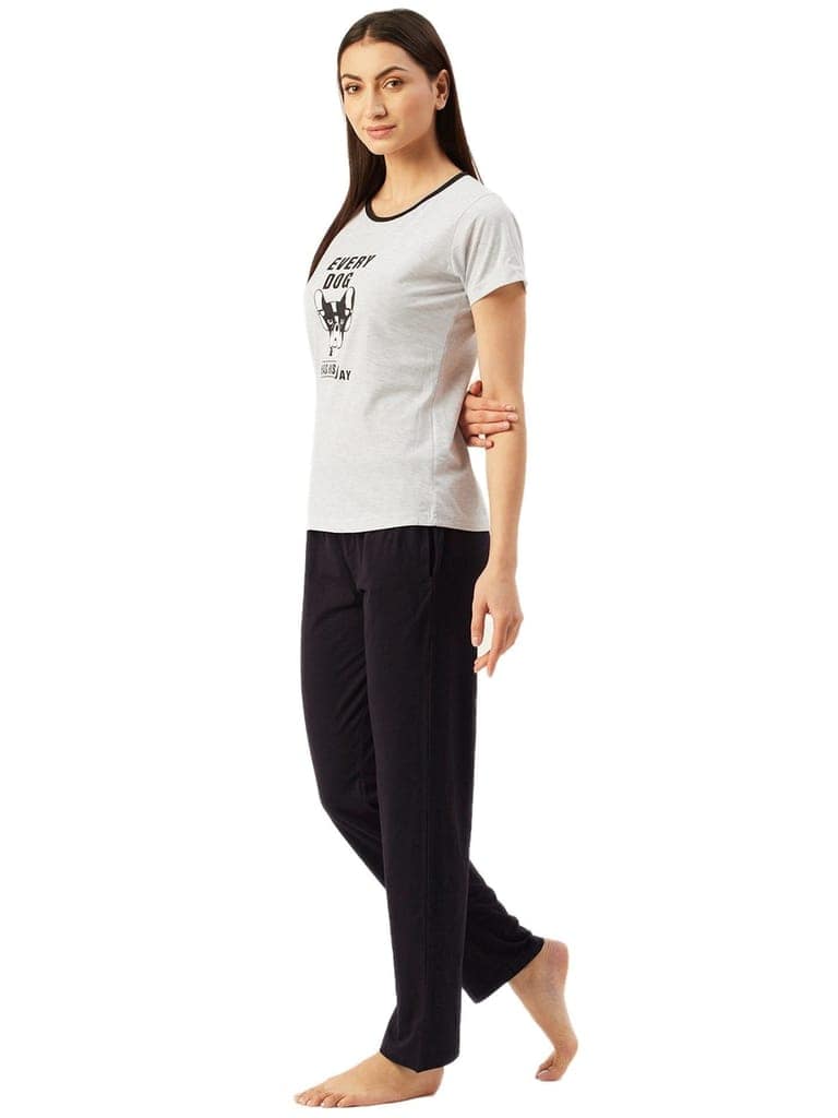 Klamotten Women's Top & Pyjama Nightsuit PL50Z view 4