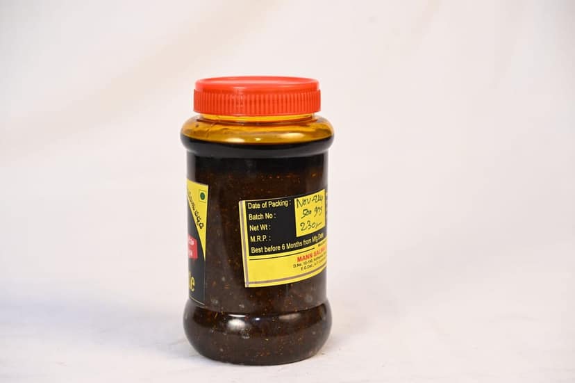 Mann Salwa Curry Leaf Pickle - Andhra Style view 3