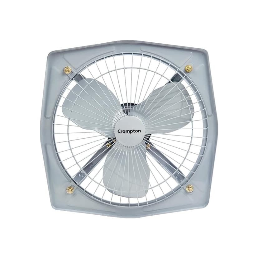 Crompton Drift Air Plus Metal 38 Watts Exhaust Fan, 8-inch - Silver