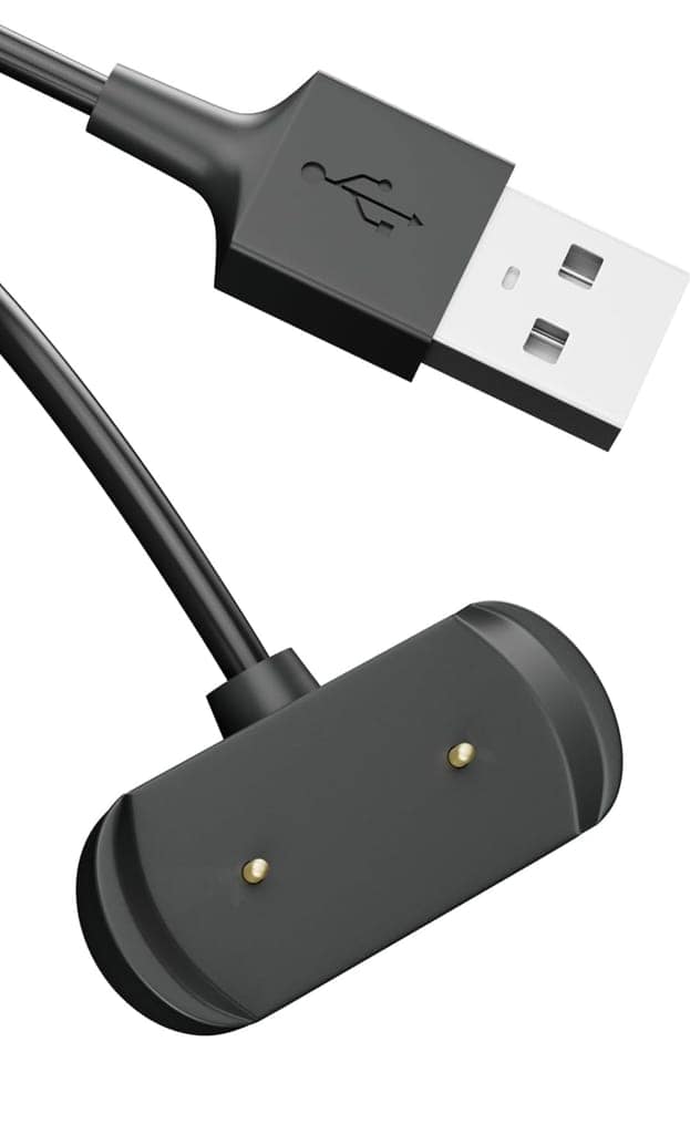 Smartwatch Charger for Amazfit Bip 5, Bip 3, Bip 3 Pro, Bip U, GTS 4 Mini, GTS 2, GTS 2 Mini, GTS 2e, GTR 2, GTR Mini/2e, T-Rex Pro,Active � Magnetic Fast USB Replacement Smart Watch Charging Cable