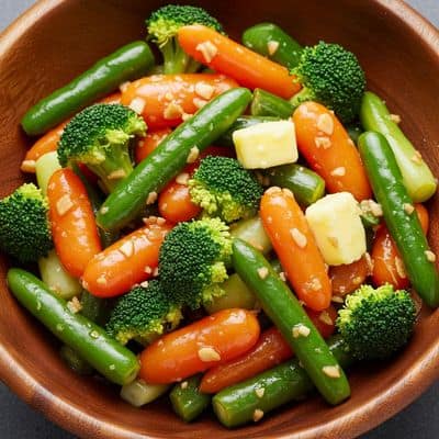 Garlic Butter Tossed Veggies