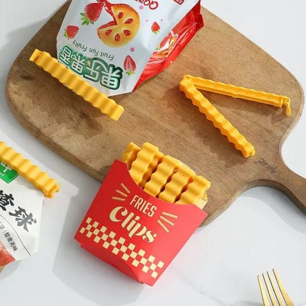 Wholesale Item - CREATIVE FRENCH FRIES SEALING CLIP (12 SETS) - MOQ 22 Pieces view 2