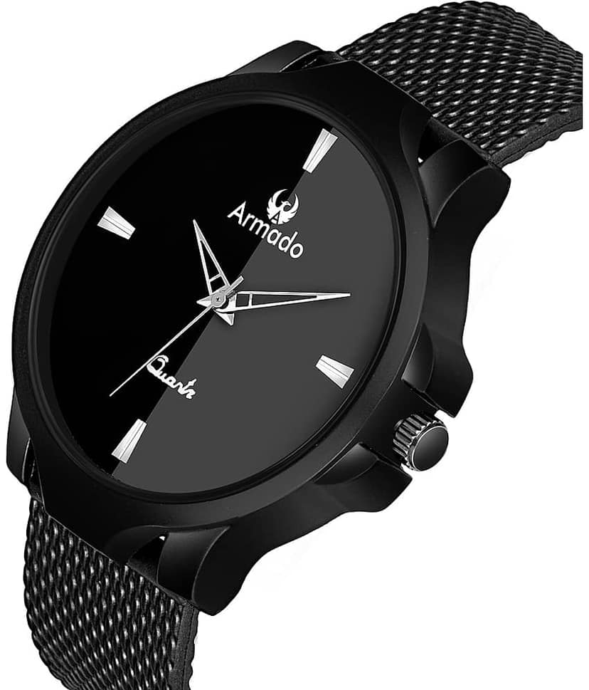 Armado 1510-BLACK Rubber Analog Men's Watch view 2