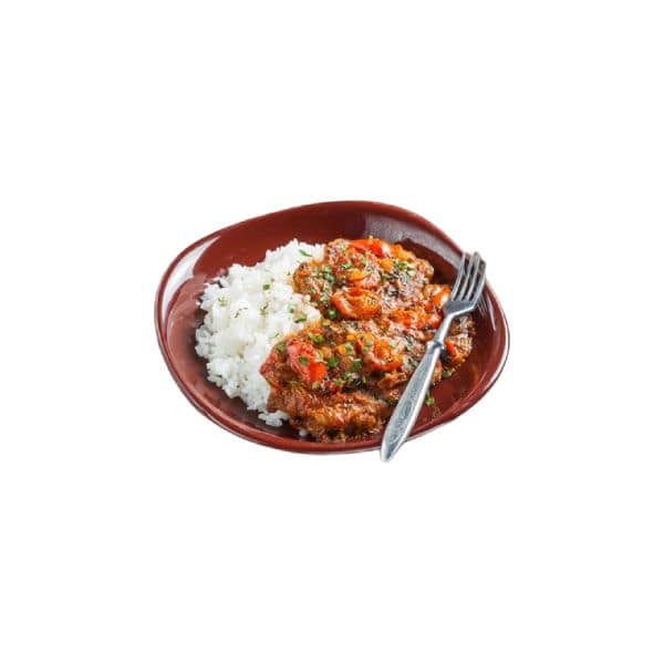 Veg Sapo Rice with Gravy