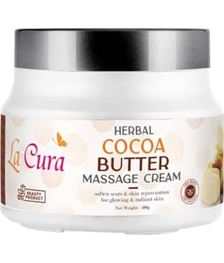 La Cura Cocoa Butter Massage Cream Hydration Booster 500 gm gm