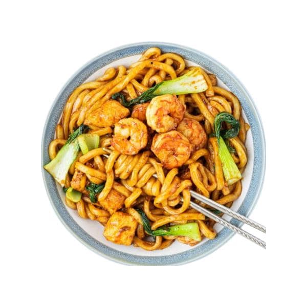 Butter Garlic Fried Noodles (Seafood)