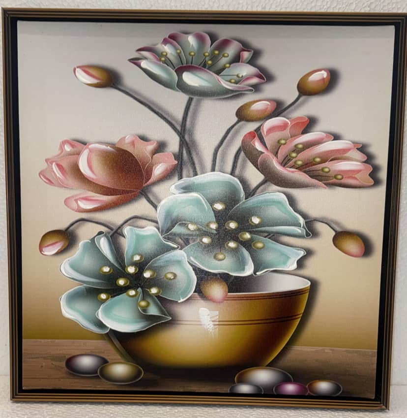 Vase of Elegance Canvas Painting from OM Collections