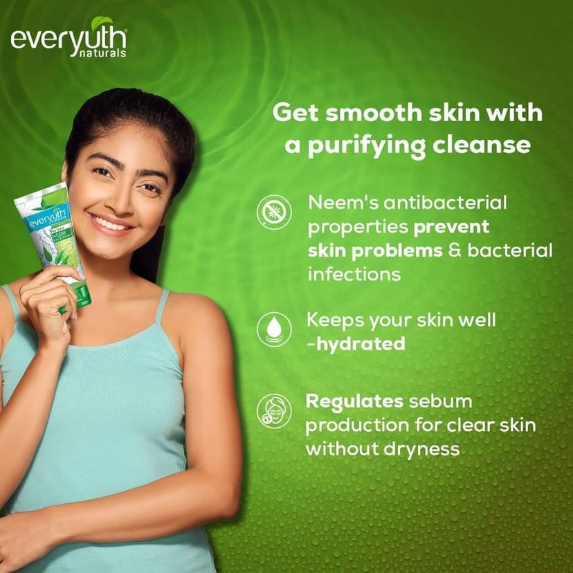 EverYuth Purifying Neem Face Wash (150 g) view 5