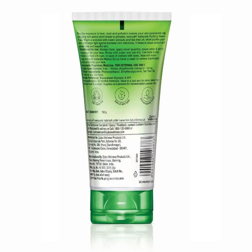 EverYuth Purifying Neem Face Wash (150 g) view 6