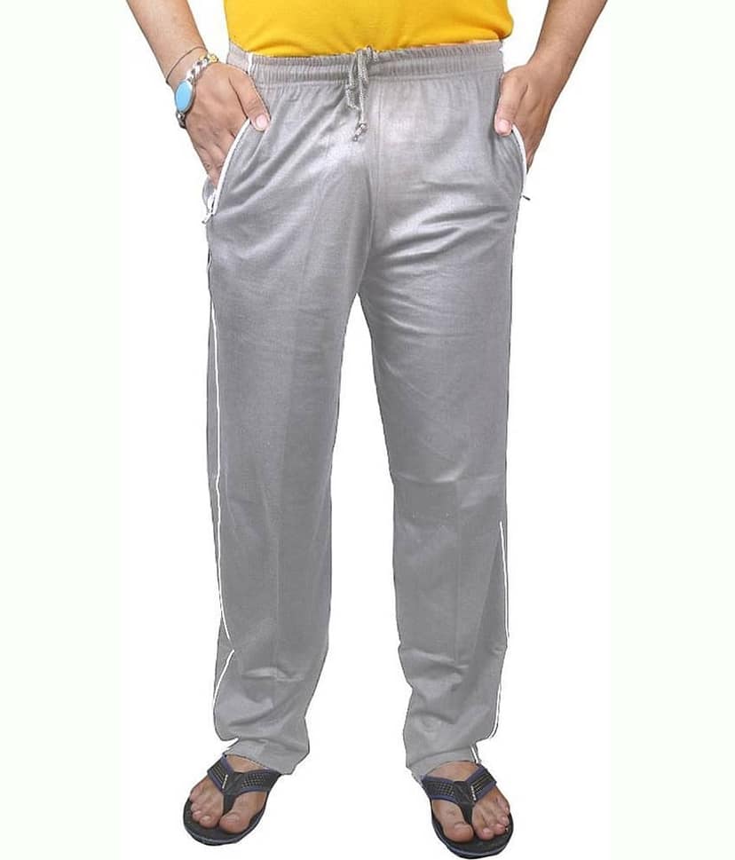 Reoutlook Blue Cotton Blend Men's Trackpants ( Pack of 1 )