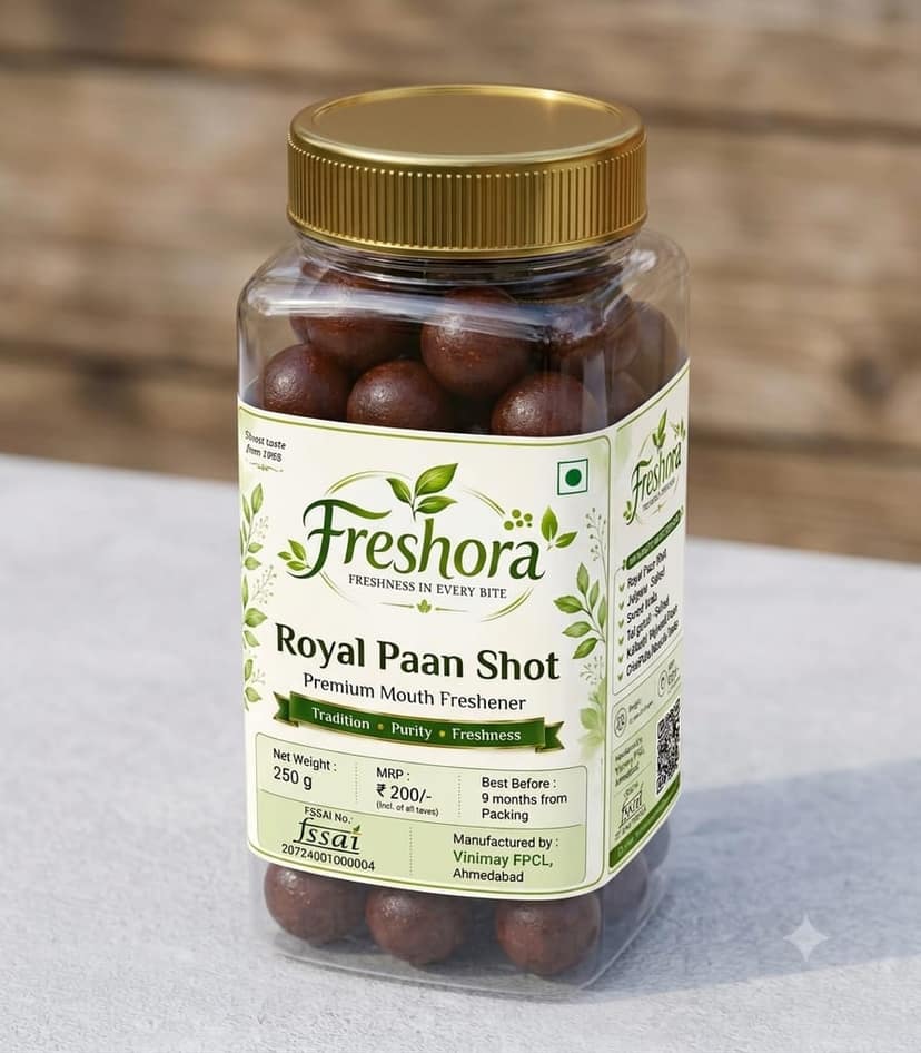Freshora Mouth Freshner - Royal Paan Shots (200 Grams)